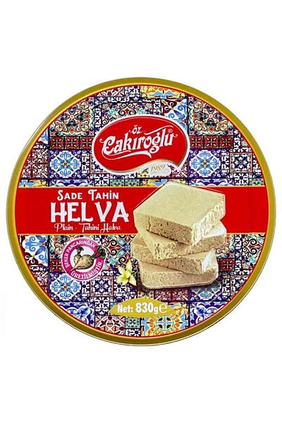 Öz Çakıroğlu Plain Tahini Halva 830 Gr