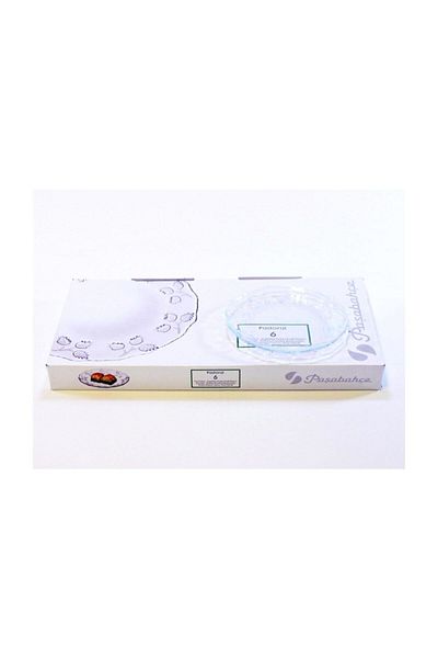 Paşabahçe طبق كيك رعوي مكون من 6 قطع 10462