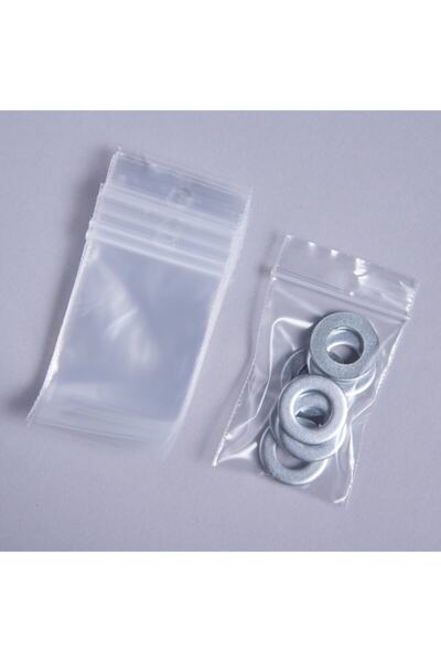 Akar Kilitli Naylon Torba - 5x5 Cm - 2000 Adet