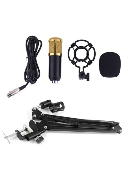 whitetech Bm800 Stüdyo Kayıt Youtuber Mikrofonu Seti + Stand + Pop Filtre