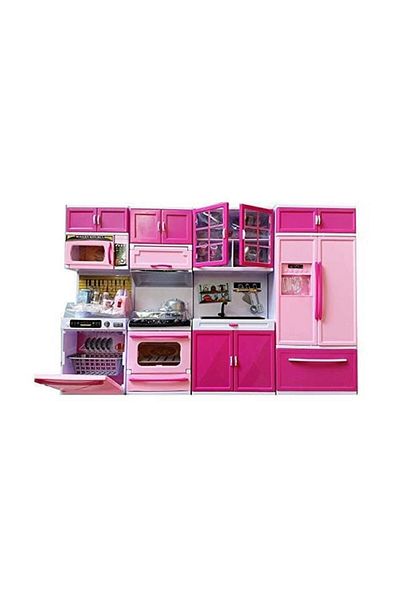 Kayyum Oyuncak Toy Kitchen Set Openable Lid 4 Pieces