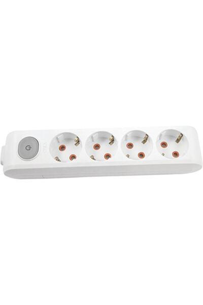 VİKO 90117400 Multi-let Dörtlü Przi Anahtarlı Topraklı Kablosuz Çocuk Korumalı