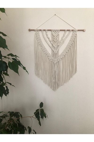 MACROMEV Han Decor Han Macrame Ornament decorativ de perete Han00030