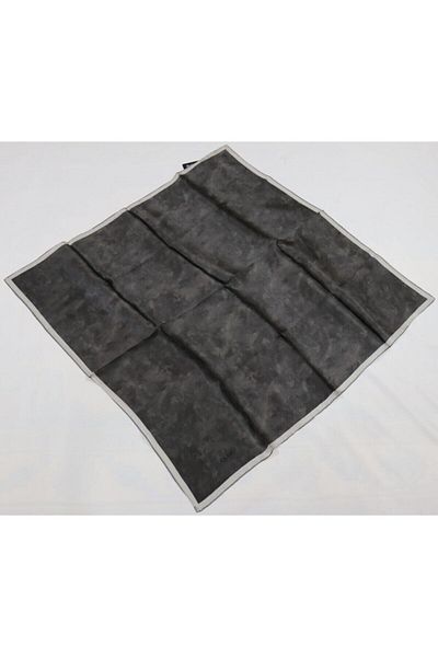 Aker 7208701-371 Γυναικείο μεταξωτό φουλάρι Goldoluk Dark Smoked Cloud Pattern