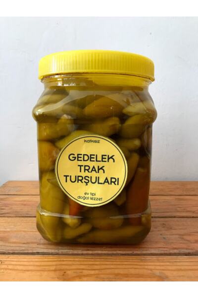 Gedelek Turşuları Hafif Acılı Balık Biberi 1 Kg Gedelek Trak Turşuları