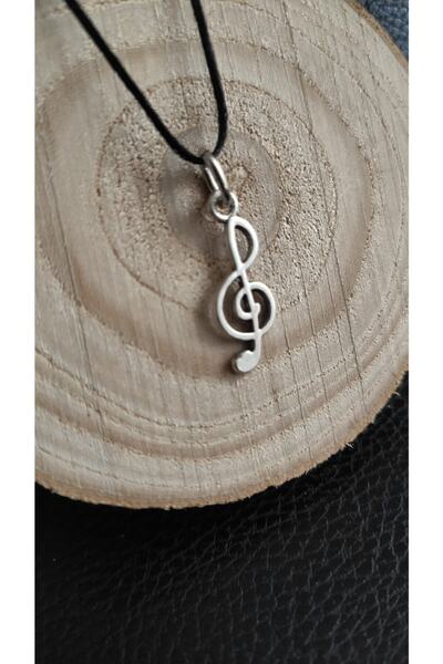 Necklace with Note Pattern - Mini Size