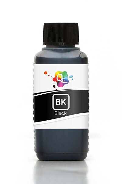Qc Canon I9100d Yazıcı Uyumlu Kartuş Mürekkebi Pro Serisi 100ml Bk Dye Siyah