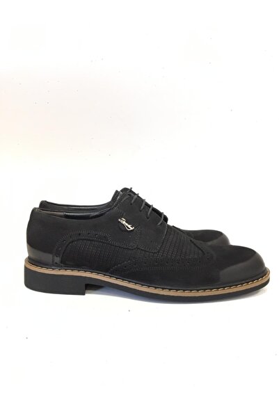 oktay kundura Genuine Nubuck Leather Light Heel Eva Soft Heel Orthopedic Clas...