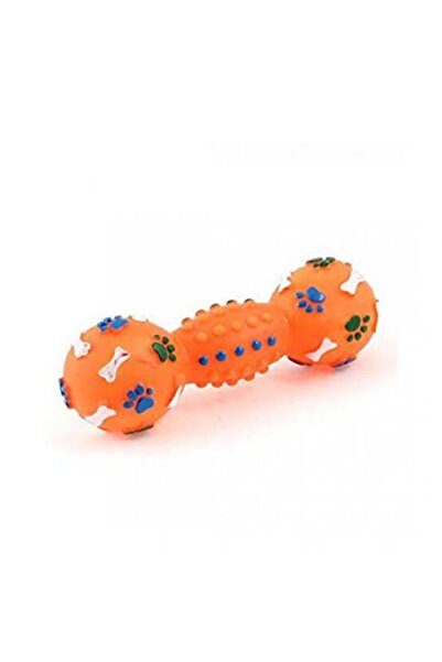 Lion Pet Köpek Oyuncağı Öten Dambıl Mini Irklara 11 Cm