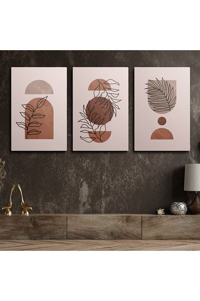 HOMEPACK Комплект за стенопис от 3 части, платно