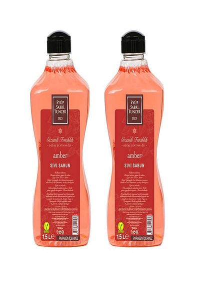 Eyüp Sabri Tuncer Amber Liquid Soap 1500 ml 2 Pieces
