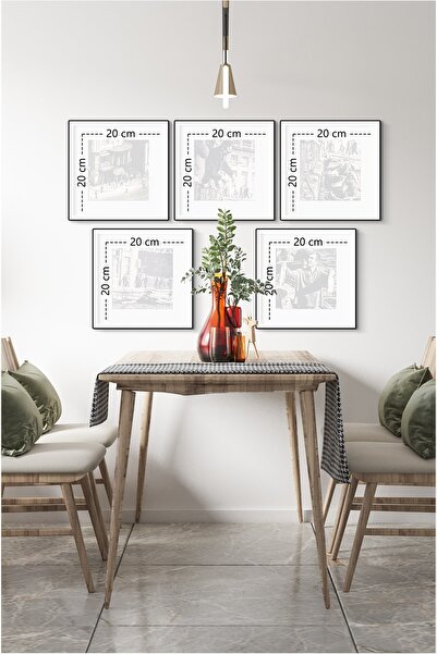 ÖZCANLAR ÇERÇEVE Framed Istanbul Series Old Istanbul Historical Concept And Single Multiple Frames 20x20