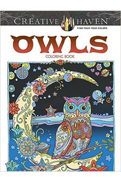 Dover Classics Adult Coloring Creative Haven Owls