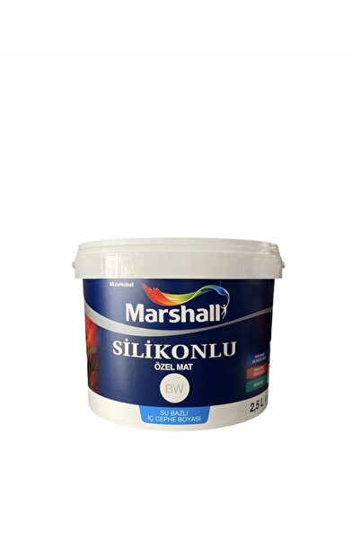 Marshall Kırık Inci Özel Mat Silikonlu Boya 2,5 l