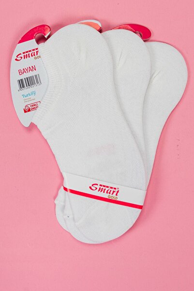 Line Smart 9-пари жіночих бавовняних літніх шкарпеток білого кольору