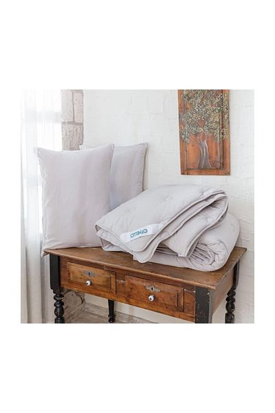 OTHELLO Elegante Organic Cotton Flex Combed Cotton Quilt 195x215 Cm Lilac