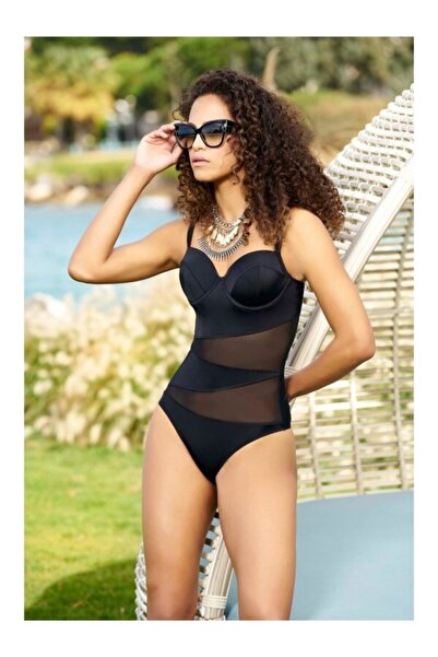 Estiva Μαγιό με κάλυμμα από τούλι