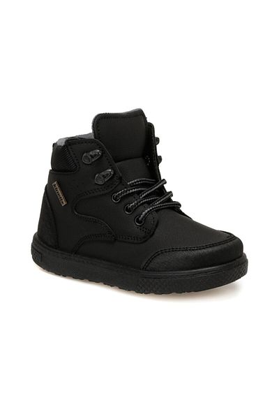 Kinetix Porsın Hi 9pr Black Boy's Sneaker Hi