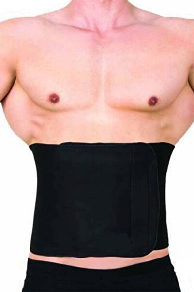 eryatex Black Thermal Sauna Belt Neoprene Waist Corset Athlete Belt Slimming Belt