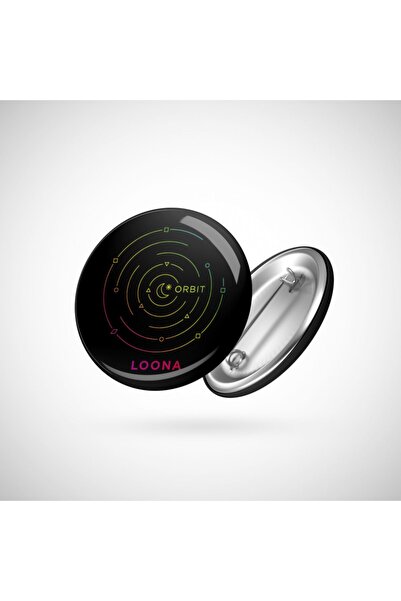 Fizello Kpop Gırlgroup Loona Orbıt Fandom Logo Rozet