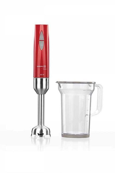 KORKMAZ Red Inox Color Vertex Duo Blender Set - A444-04