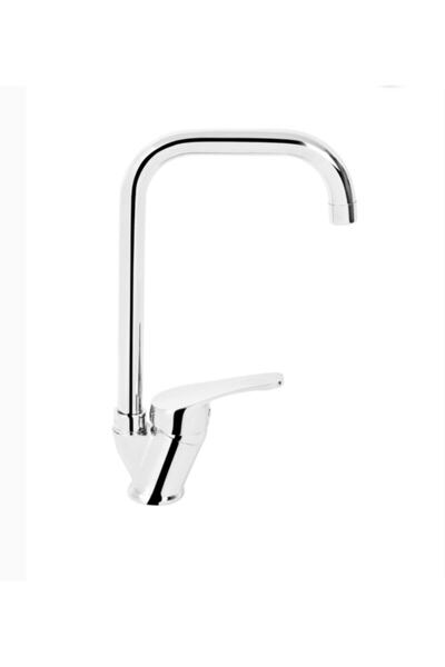 İKSA SU ARMATÜRLERİ Corner Spout Kitchen Sink Faucet Mixer Fountain with Doub...