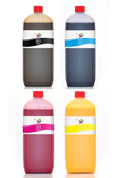 Qc Epson Ecotank Et-4750 Süblimasyon Mürekkebi Pro Serisi 1000ml Set 4 Renk