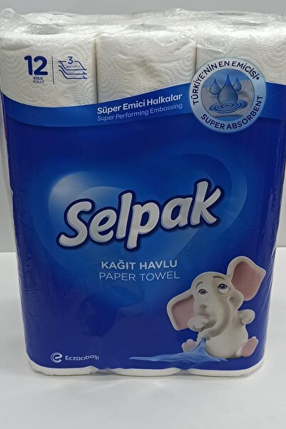 Selpak 12 Li Havlu Kağıt