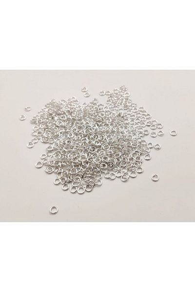 yiğit aksesuar 4 Mm Silver Metal Ring 50 Grams