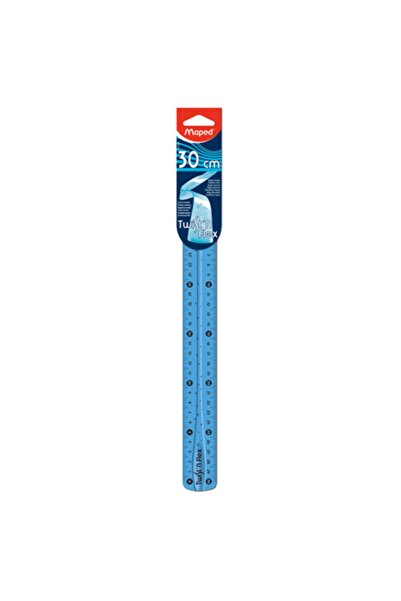 Maped Plastic Flexy Silicone 30 Cm Flexible Ruler (blue)