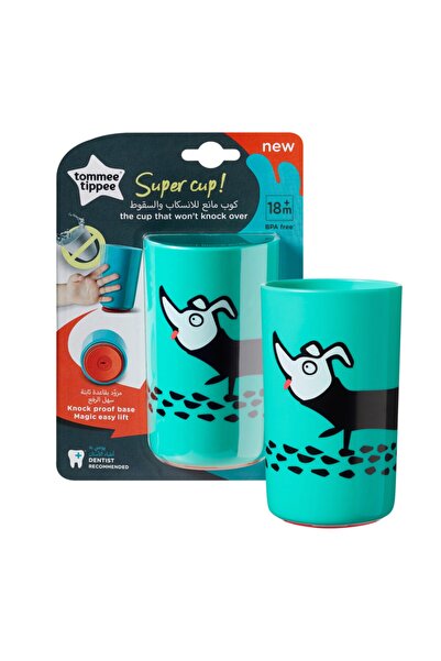 tommee tippee Mint Green No Knock Anti-Tipping Glass