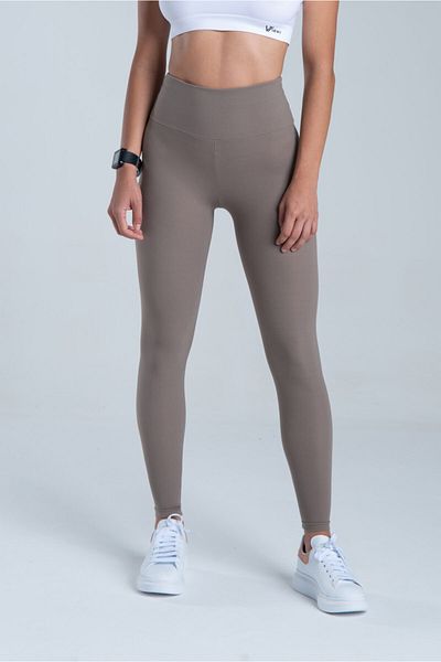 Vienfit Women's High Waist Push Up Tights Beige