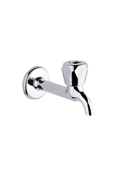 Generic Brand Stainless Long Chrome Faucet - Open-Close Design
