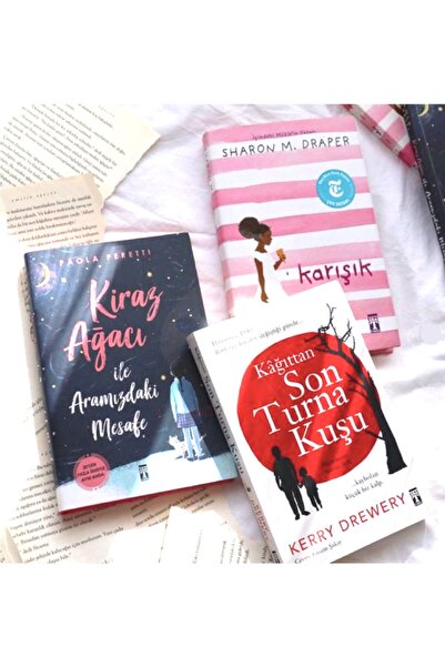 Genç Timaş Ödüllü Kitaplar Seti (3 KİTAP) - Karışık - Kiraz Ağacı - Kağıttan ...