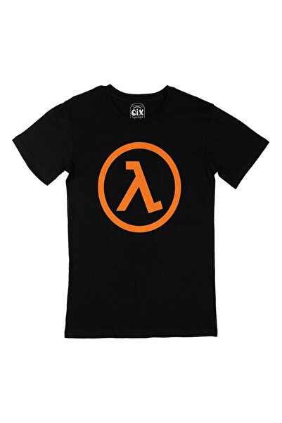 Cix Half Life Logo Black T-Shirt with Pocket Logo Design