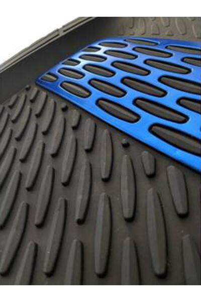 SAFİR Tofaş Serçe 1989 Model 3d Havuzlu Paspas Mavi Karbon Kaplama Hediyeli