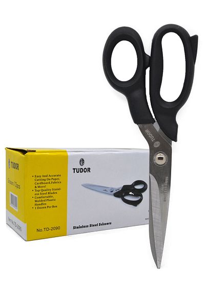 Four Office Tudor 9 Inc Scissors 22 Cm Sturdy Quality
