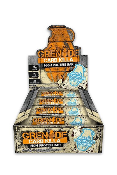 Grenade Carb Killa Protein Bar 60 G 12 Adet - Beyaz Çikolata-kurabiye 5060221...