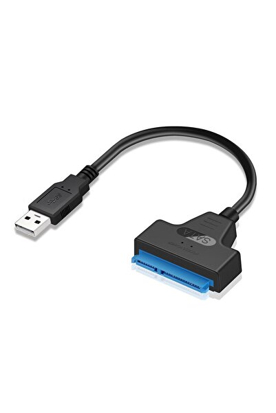 Microcase Usb 2.0 To 2.5 Inç Sata Hdd Ssd Çevirici Veri Aktarma Kurtarma Kabl...