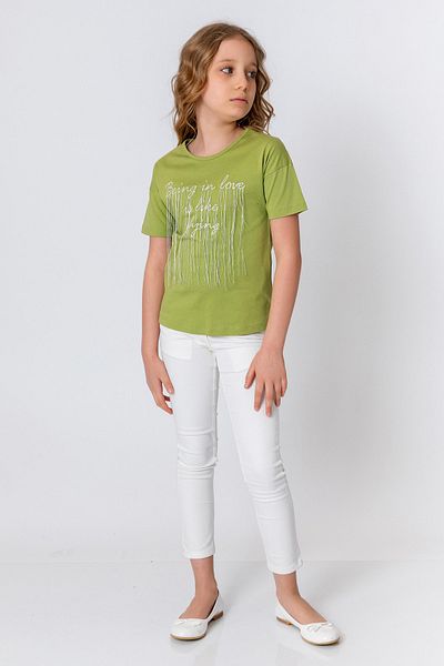 incity Girl's Green T-shirt