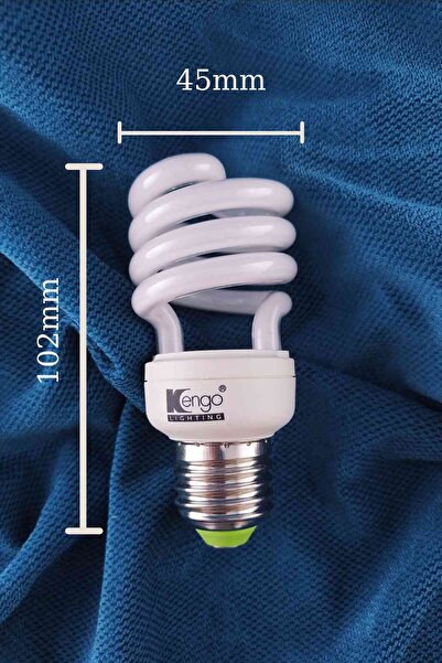 kengo 15w Tasarruflu Ampul - Günışığı E14 Duy Sarı Ince Duy
