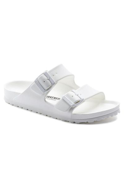 Birkenstock 0129443 Arizona Eva White Women's Slippers