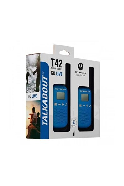 Motorola T42 Pmr El Telsizi Mavi