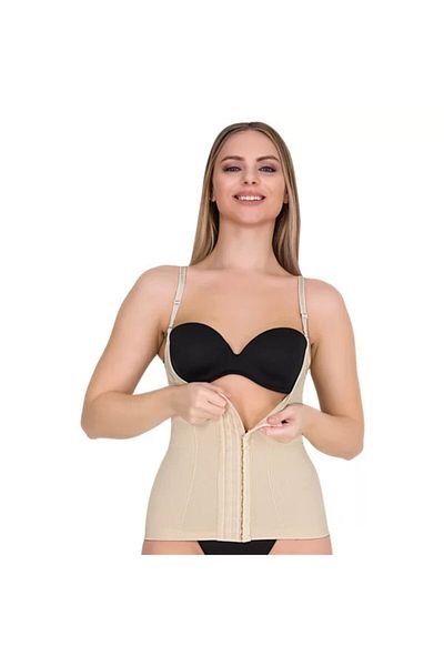Yunus Çamaşırları Agrafli Underbust Adjustment Strap Athlete Corset 1 Size Slimens, Tightens Belly and Waist Area
