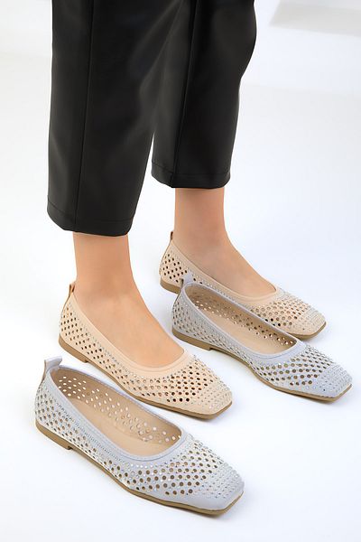 SOHO Tan Women's Ballerinas 18932
