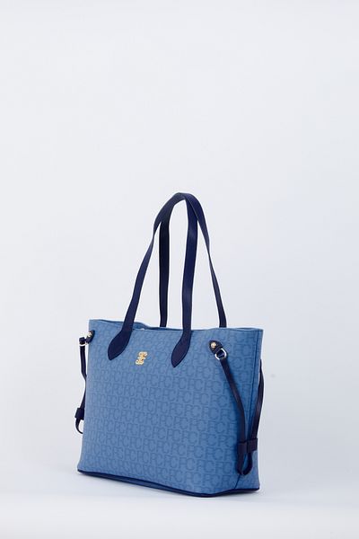 Pierre Cardin Μπλε γυναικεία τσάντα ώμου 05PO24Y1761