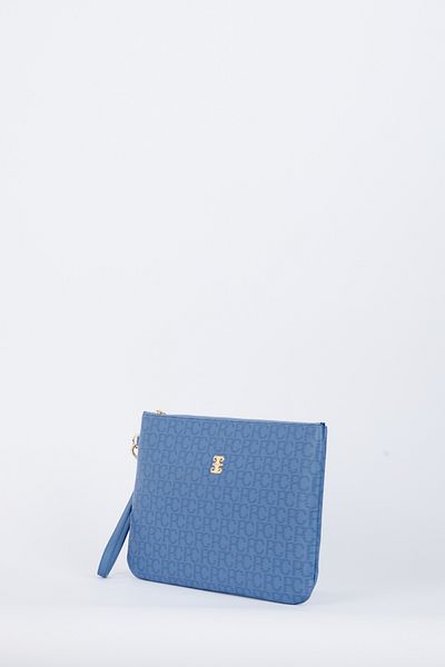 Pierre Cardin Blue Women's Portfolio & Clutch Bag 05PO24Y1766