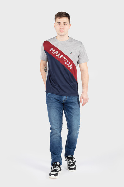 Nautica Men's Gray T-Shirt KR3722