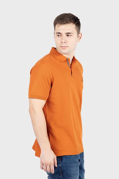 Nautica Caramel Men's Polo Neck T-Shirt JCAP001