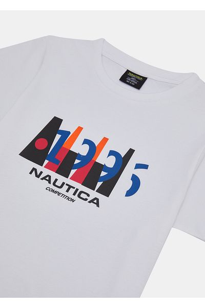 Nautica White Boy T-Shirt N6JI0041